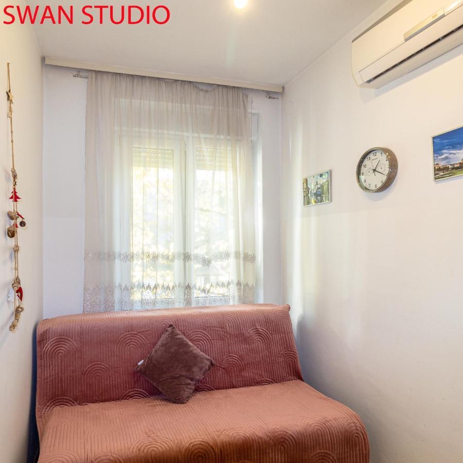Swan Apartment Zagabria Esterno foto
