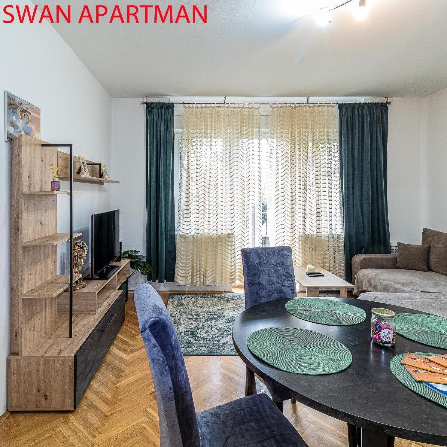 Swan Apartment Zagabria Esterno foto