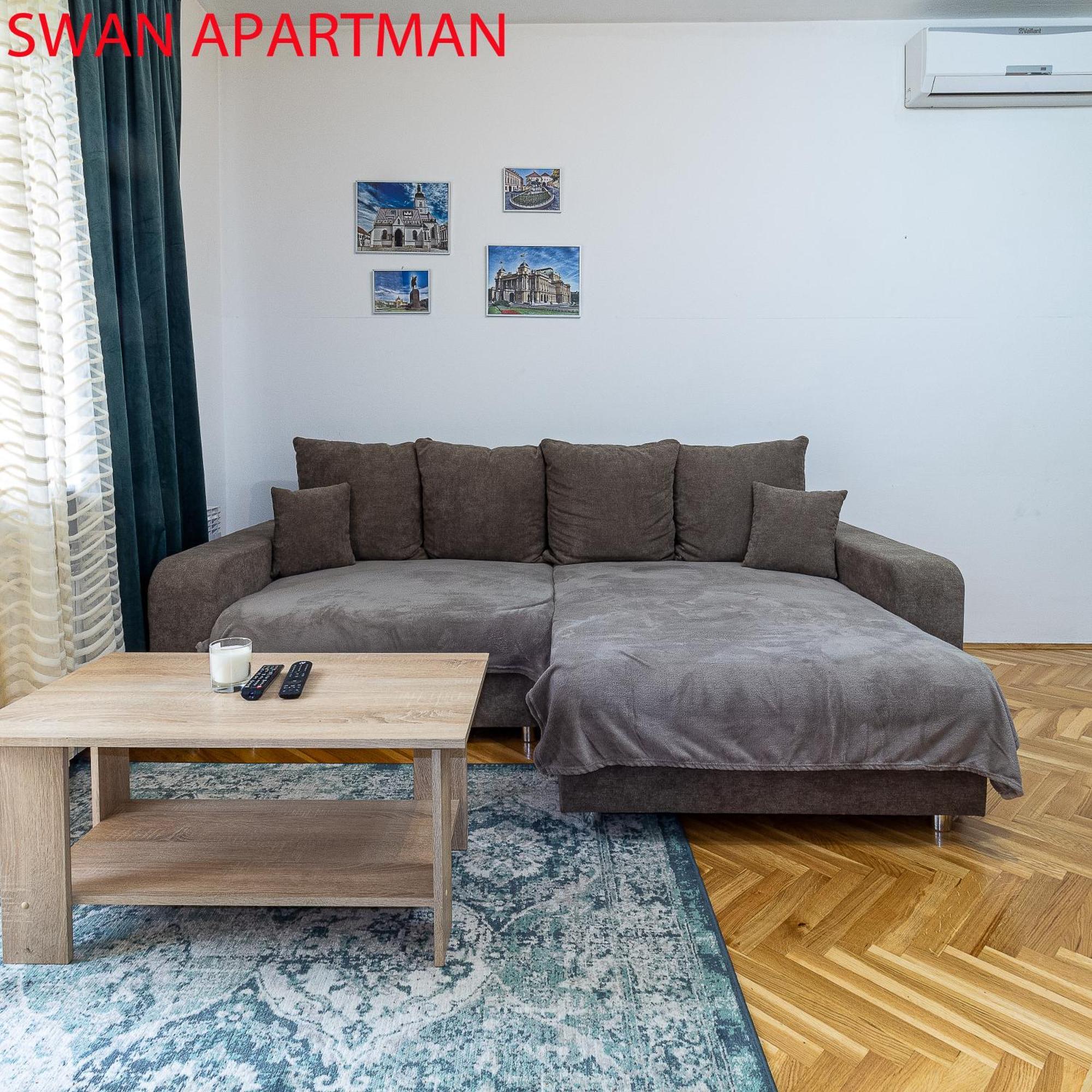 Swan Apartment Zagabria Esterno foto