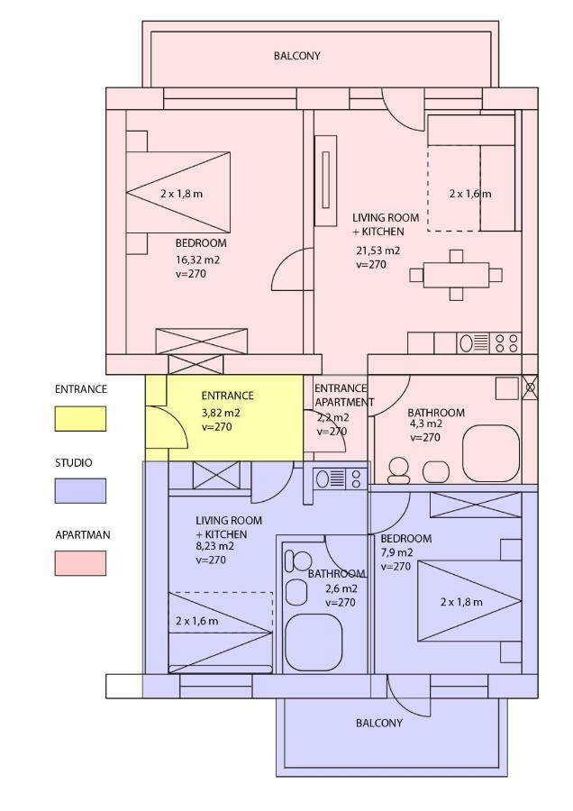 Swan Apartment Zagabria Esterno foto